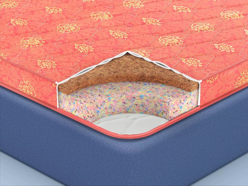 Different layers of tthe Sleepwell admire mattress.